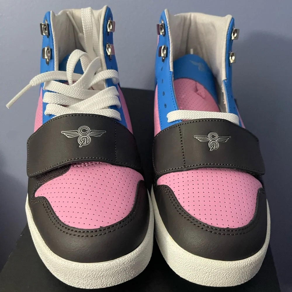 Creative Recreation Cesario Baby Blue/pink Men's Sz 8.5 New Without Box - Picture 2 of 5
